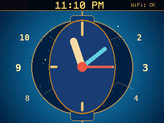 Clock preview